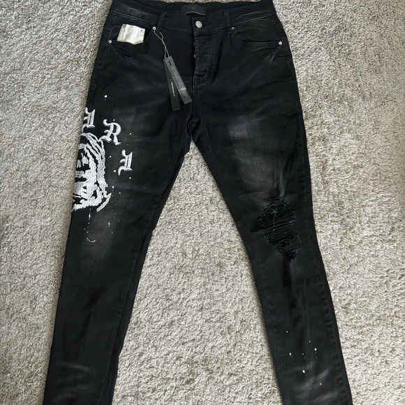 AMIRI Black Wes Lang Edition Reaper Jeans